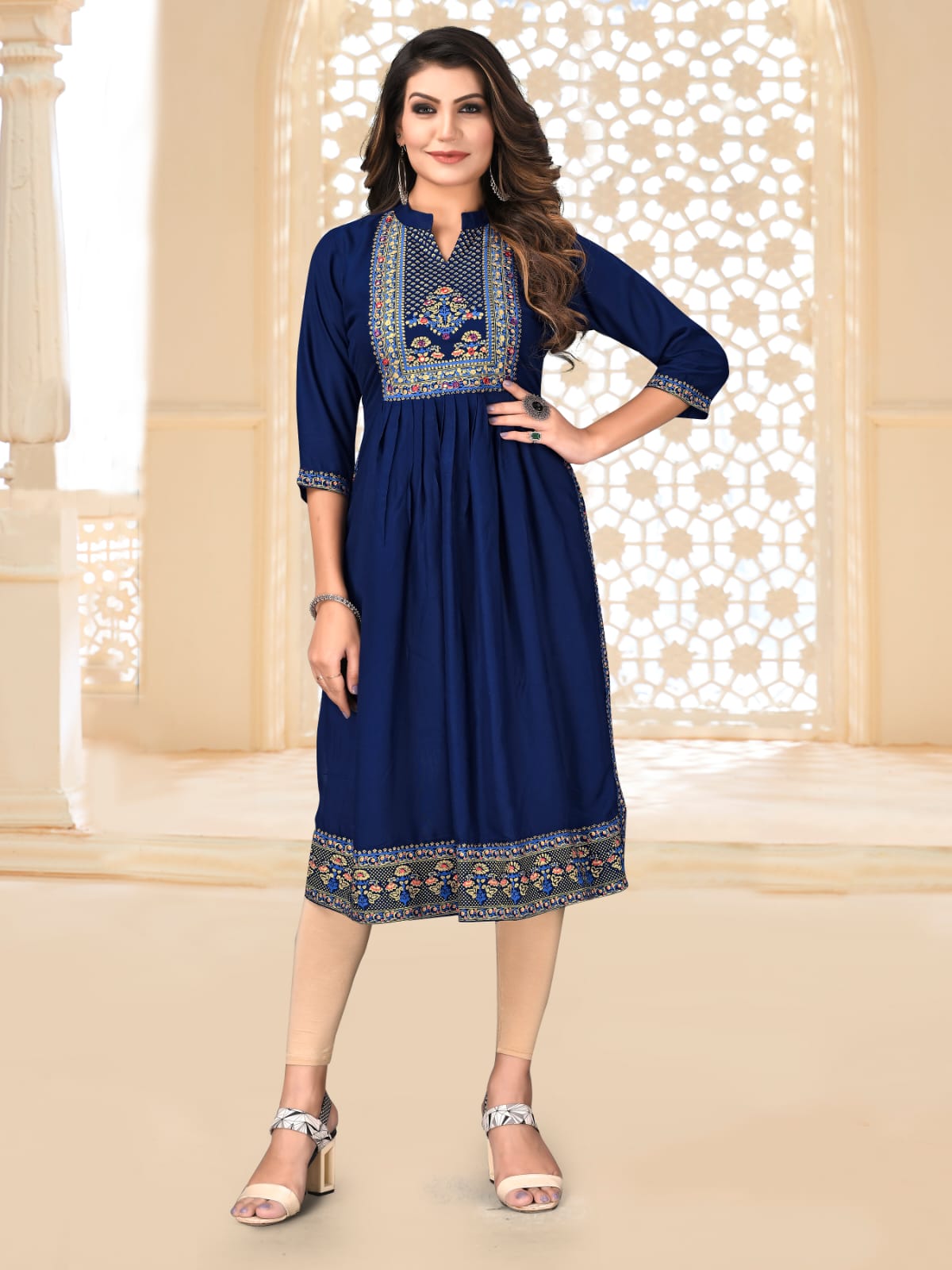 Janvi Nayra 2 Ethnic Wear Wholesale Designer Kurtis Catalog
